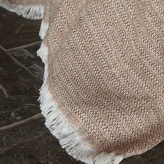 Karaca Home Randy Tek Kişilik Jakar Battaniye Bej