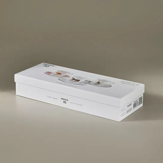 Karaca Jungle 6 Kişilik Kahve Fincan Takımı 80 ml