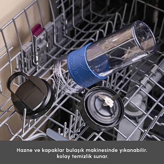 Karaca Blendfit Go Personal Kişisel Smoothie Blender Marine Blue