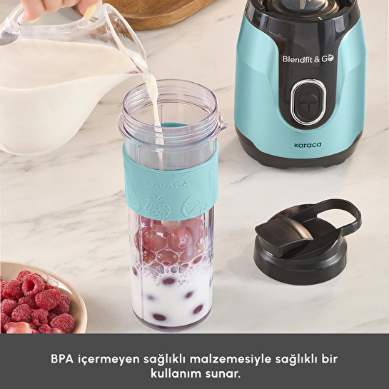 Karaca Blendfit Go Personal Kişisel Smoothie Blender Tiffany