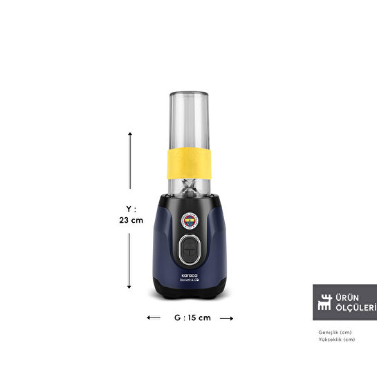 Karaca x Fenerbahçe Blendfit Go Personal Kişisel Smoothie Blender