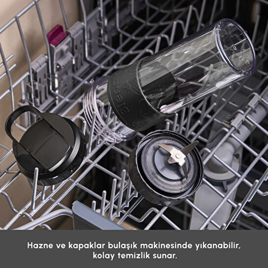 Karaca Blendfit Go Personal Kişisel Smoothie Blender Black