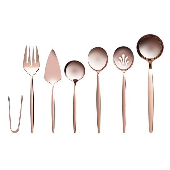 Karaca Orion 7 Parça Servis Seti Rosegold