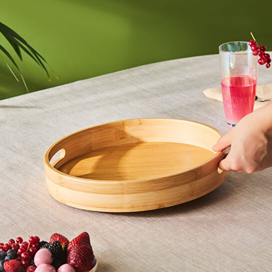 Karaca Storm 2'li Bambu Tepsi