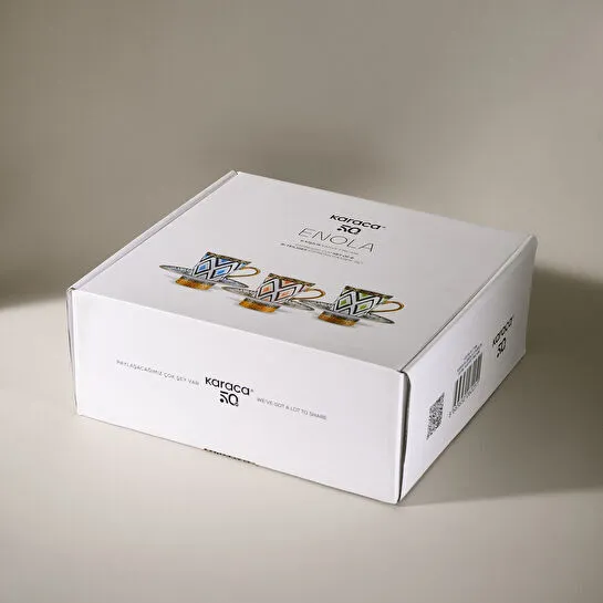 Karaca Enola 6 Kişilik Kahve Fincanı 85 ml