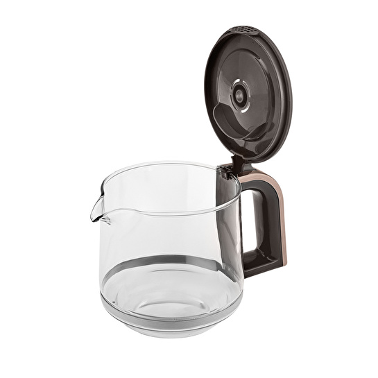 Karaca Çaysever Robotea Pro Cam Demlik Walnut Brown