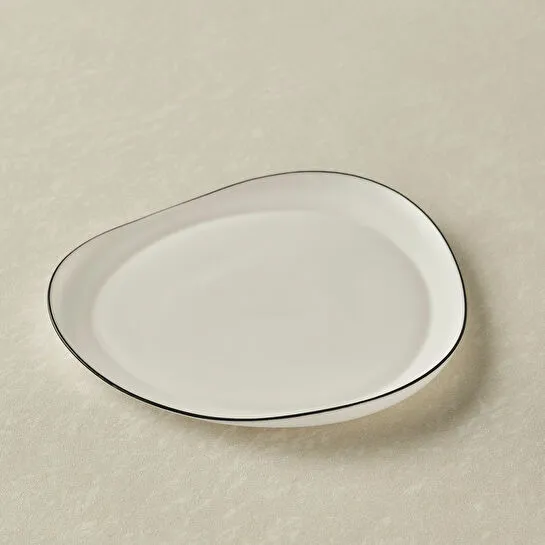 Karaca Agata Opal Cam Pasta Tabağı 18 Cm