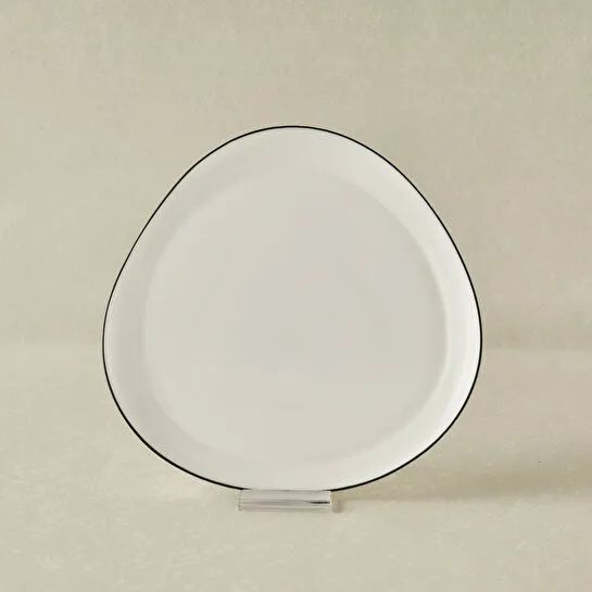 Karaca Agata Opal Cam Pasta Tabağı 18 Cm