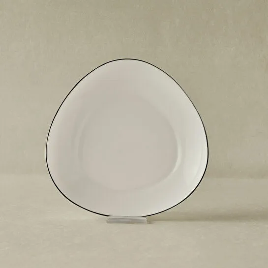 Karaca Agata Opal Cam Çukur Tabak 18 Cm