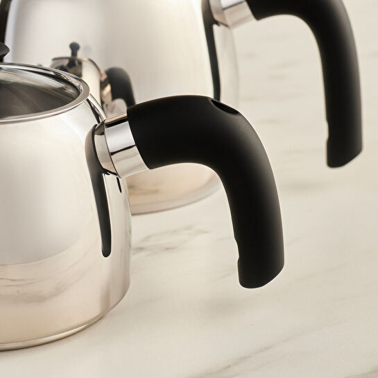 Karaca New Galya Buhar Kapaklı İndüksiyon Tabanlı Midi Çaydanlık