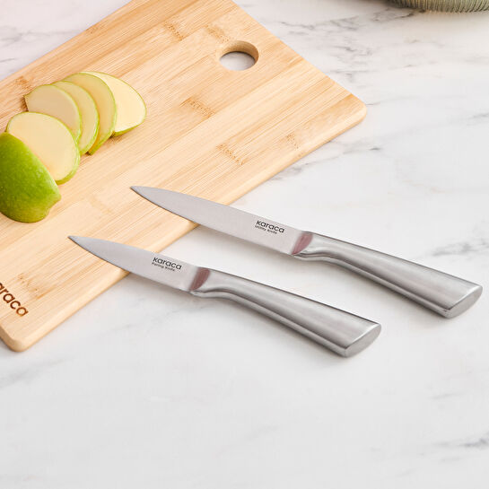 Karaca Retroway 6 Parça Bıçak Seti Kırmızı