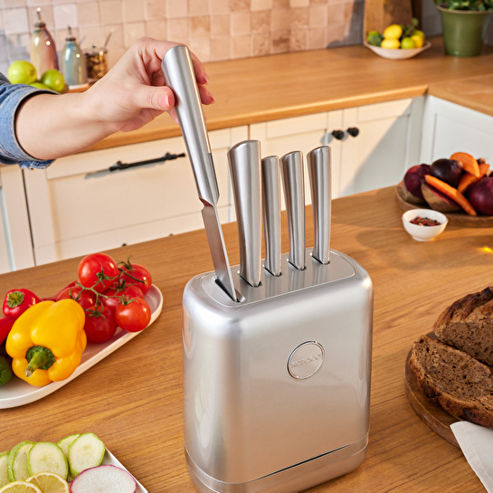 Karaca Retroway 6 Parça Bıçak Seti Silver