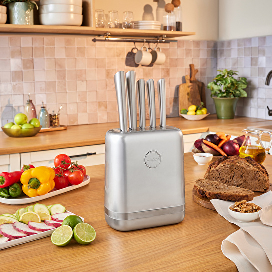 Karaca Retroway 6 Parça Bıçak Seti Silver