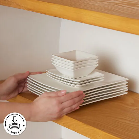 Karaca Forever Bone New Perfect White 26 Parça 6 Kişilik Kahvaltı Takımı