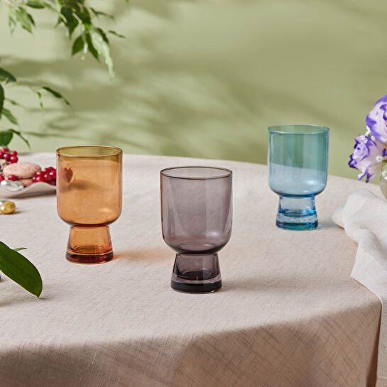 Karaca Julia Su Bardağı 340 Ml Gri