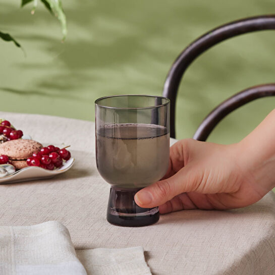 Karaca Julia Su Bardağı 340 Ml Gri