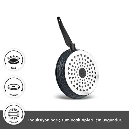 Karaca Biodiamond Antibakteriyel Kulp Tava 30 Cm