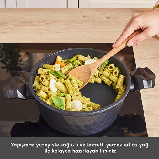 Karaca Biodiamond Antibakteriyel Kulp Tencere 24 Cm