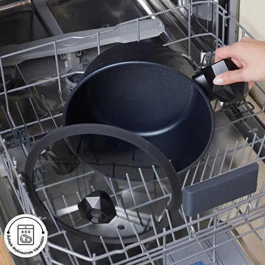 Karaca Biodiamond Antibakteriyel Kulp Tencere 24 Cm