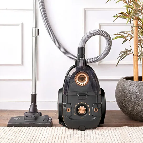 Karaca Vantuz High Force F2 Matte Black Copper Elektrikli Süpürge