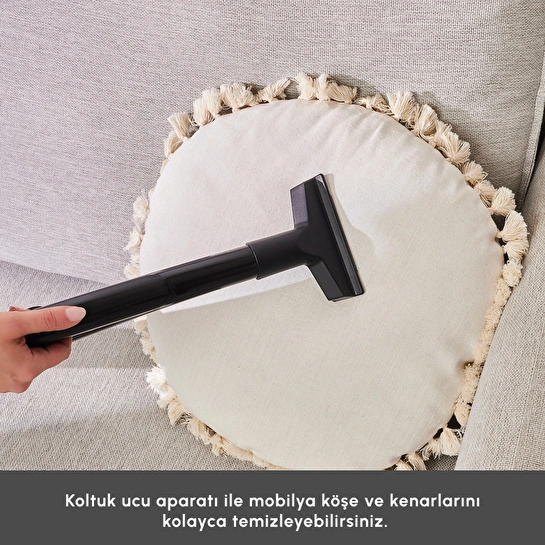 Karaca Vantuz High Force F2 Matte Black Silver Elektrikli Süpürge