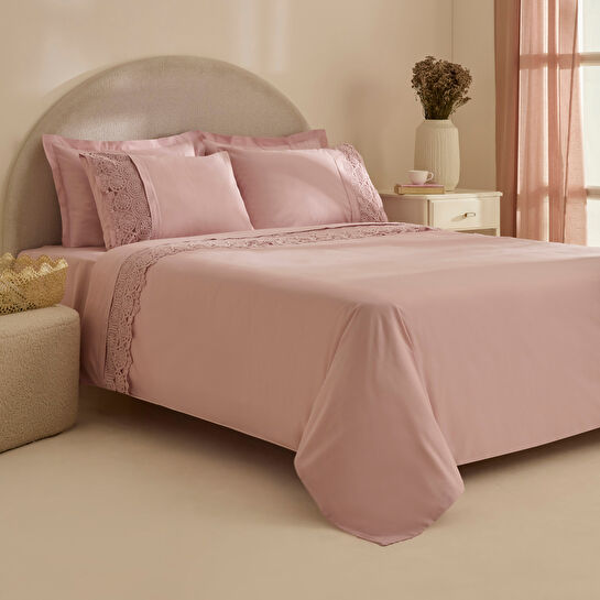 Karaca Home Belinda 7 Parça Çeyiz Seti Gül Kurusu