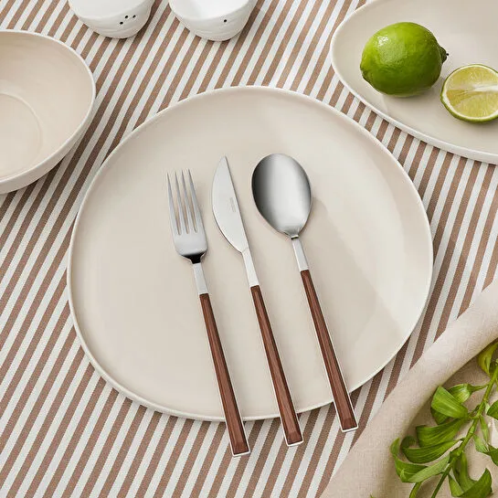 Karaca Salzburg Ahşap Tekli Yemek Bıçağı 22 cm