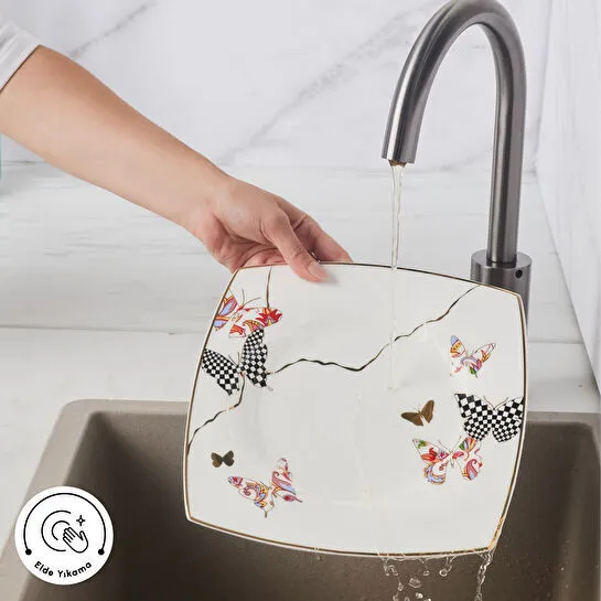 Karaca Fine Pearl Unique 26 Parça 6 Kişilik Kahvaltı Takımı