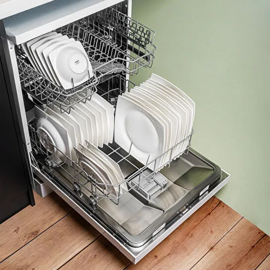 Emsan Fine Bone Meyra 61 Parça 12 Kişilik Kare Yemek Takımı