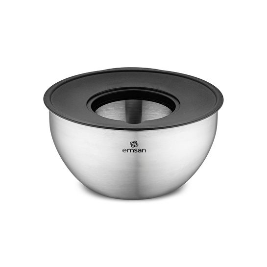 Emsan Demre 3 in 1 Siyah Çok Amaçlı Karıştırma ve Saklama Kabı