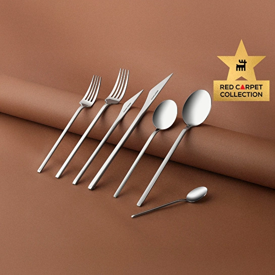 Karaca Red Carpet Collection 316 Premium Look Platin 12 Kişilik 84 Parça Çatal Kaşık Bıçak Takımı