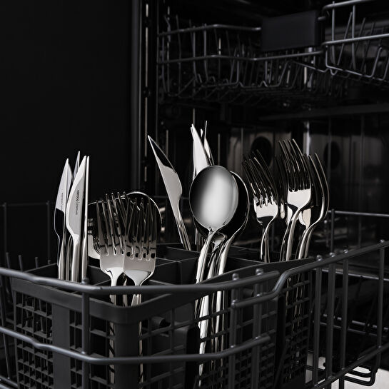 Karaca Premium Sail Platin 12 Kişilik 84 Parça Çatal Kaşık Bıçak Takımı