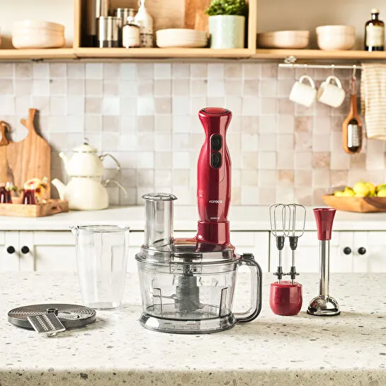 Karaca Pro Multimax 6 in 1 Çok Amaçlı Mutfak Robotu 2000W Red