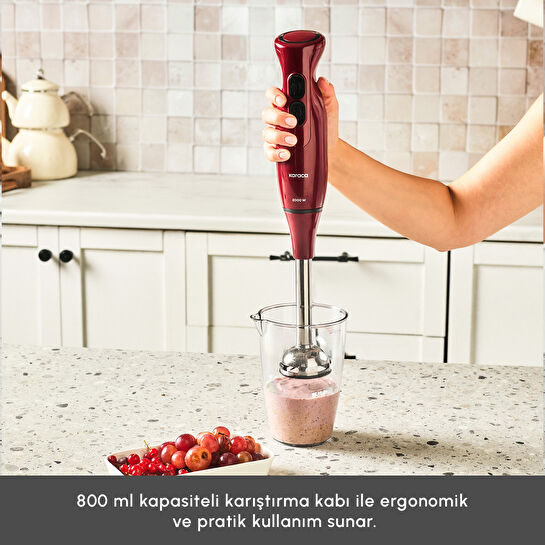 Karaca Pro Multimax 6 in 1 Çok Amaçlı Mutfak Robotu 2000W Red