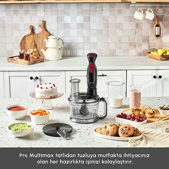 Karaca Pro Multimax 6 in 1 Çok Amaçlı Mutfak Robotu 2000W Black