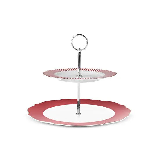 Karaca New Romantic Katlı Kurabiyelik Kırmızı