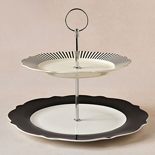 Karaca New Romantic Katlı Kurabiyelik Siyah