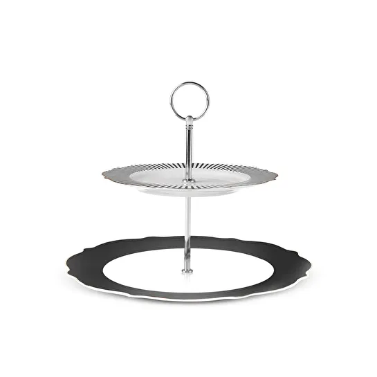 Karaca New Romantic Katlı Kurabiyelik Siyah