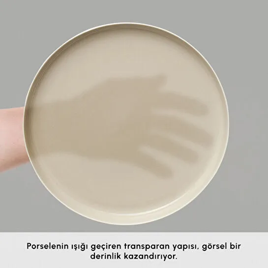 Karaca Earth Collection Finesse 24 Parça 6 Kişilik Yemek Takımı Bej