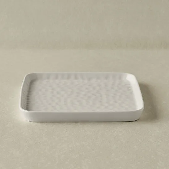 Karaca x Refika Bembeyaz Pasta Tabağı 18 cm