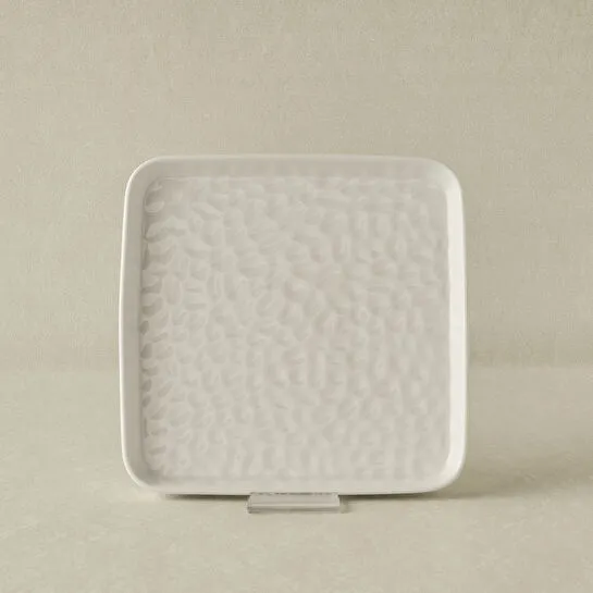 Karaca x Refika Bembeyaz Pasta Tabağı 18 cm