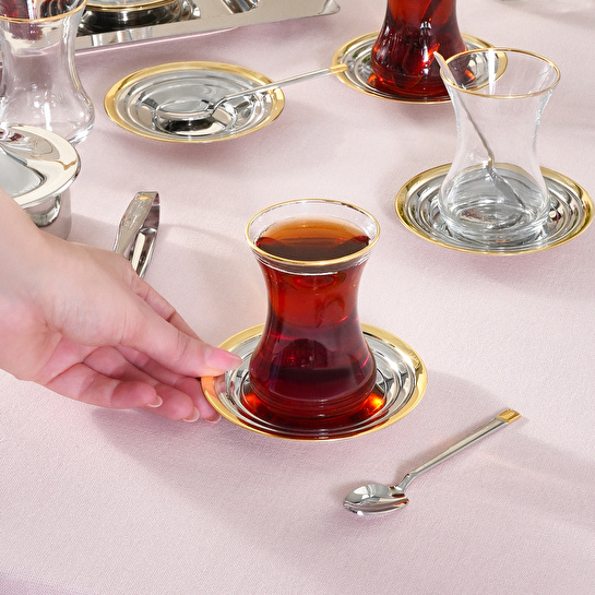 Karaca Alba Gold 40 Parça Çay Seti