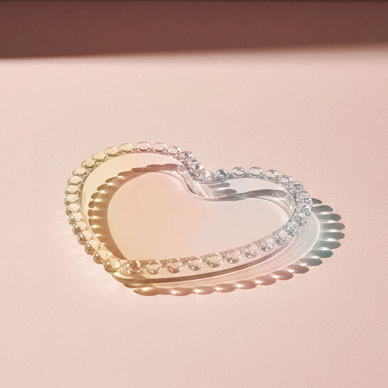 Karaca Rory Kalp Cam Pasta Tabağı 18 cm