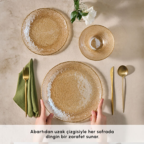 Karaca Shine 18 Parça 6 Kişilik Yemek Takımı