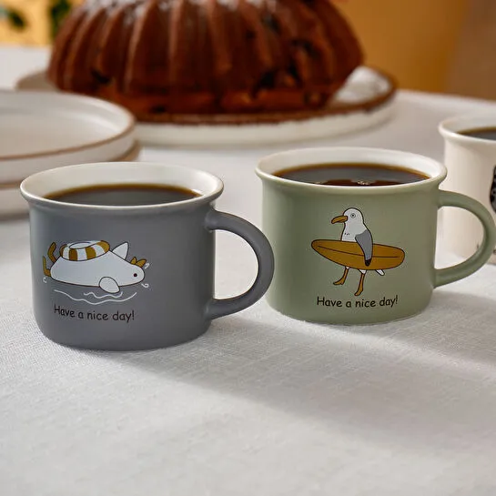 Karaca Animal 4'lü Çay Fincanı 160 Ml