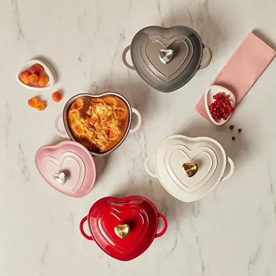 Karaca Love Demir Döküm Tencere Pembe