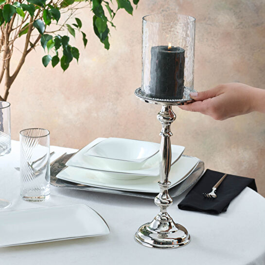 Karaca Home New Year Yılbaşı Majesty Şamdan 45 x 10 cm