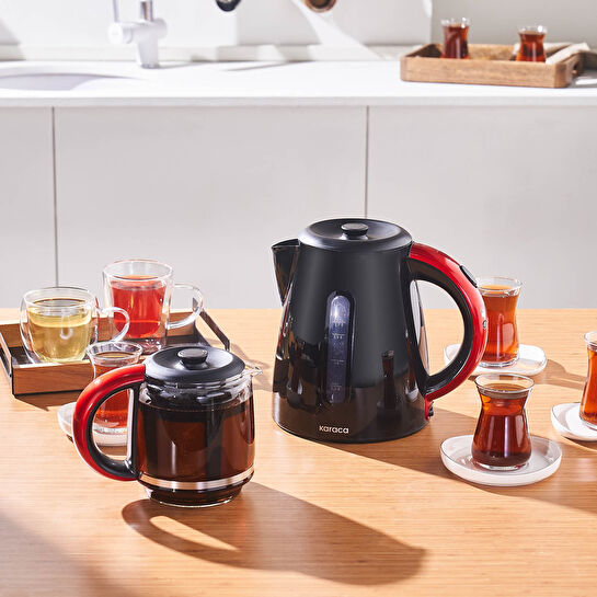 Karaca Enerji Tasarruflu Kettle Çay Makinesi 1501 Redgold