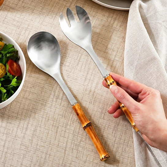Karaca Bamboo Garden 2 Parça Servis Set