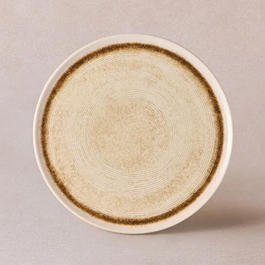 Karaca Ephesus Pizza Tabağı 32 Cm Bej